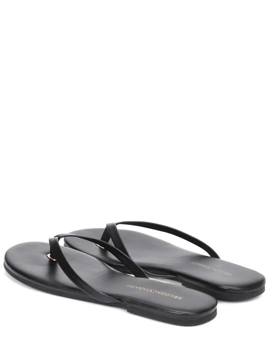 Шлепанцы кожаные