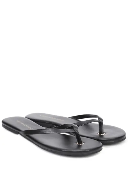 Шлепанцы кожаные MELISSA ODABASH