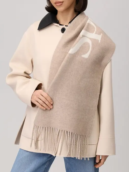 Шарф шерстяной SPORTY & RICH