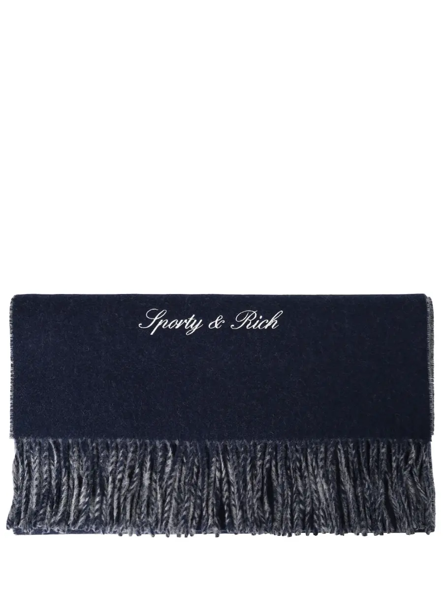 Шарф шерстяной