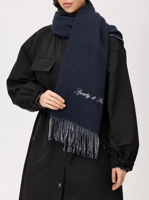 Шарф шерстяной SPORTY & RICH