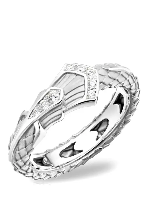 Кольцо из белого золота с бриллиантами CARRERA Y CARRERA