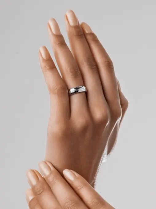 Кольцо из белого золота CARRERA Y CARRERA