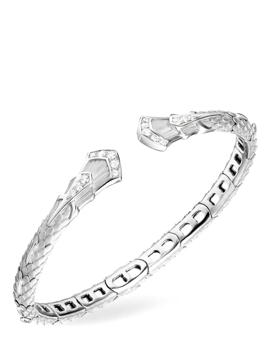 Браслет из белого золота с бриллиантами