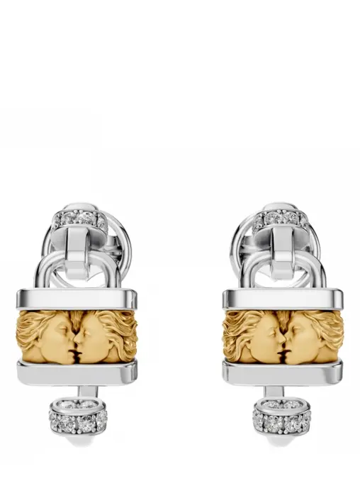 Серьги золотые с бриллиантами CARRERA Y CARRERA