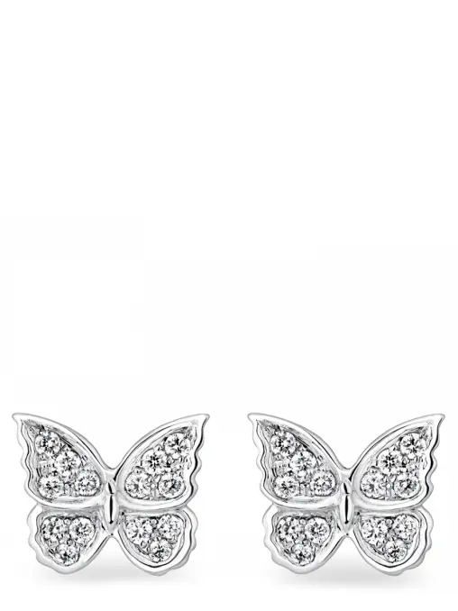 Серьги из белого золота с бриллиантами CARRERA Y CARRERA
