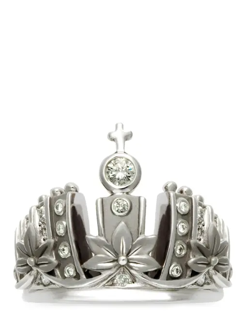 Кольцо из белого золота с бриллиантами CARRERA Y CARRERA