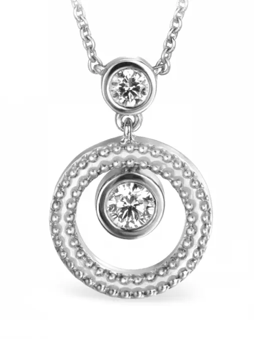 Колье из белого золота с бриллиантами CARRERA Y CARRERA