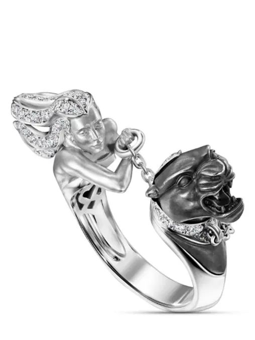Кольцо золотое с бриллиантами CARRERA Y CARRERA