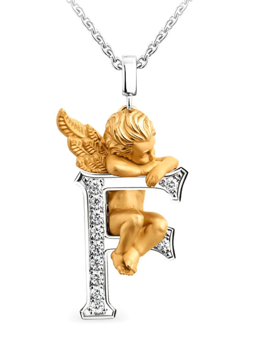 Колье золотое с бриллиантами