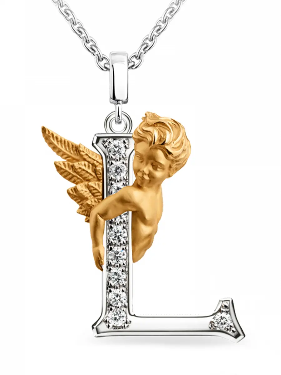 Колье золотое с бриллиантами