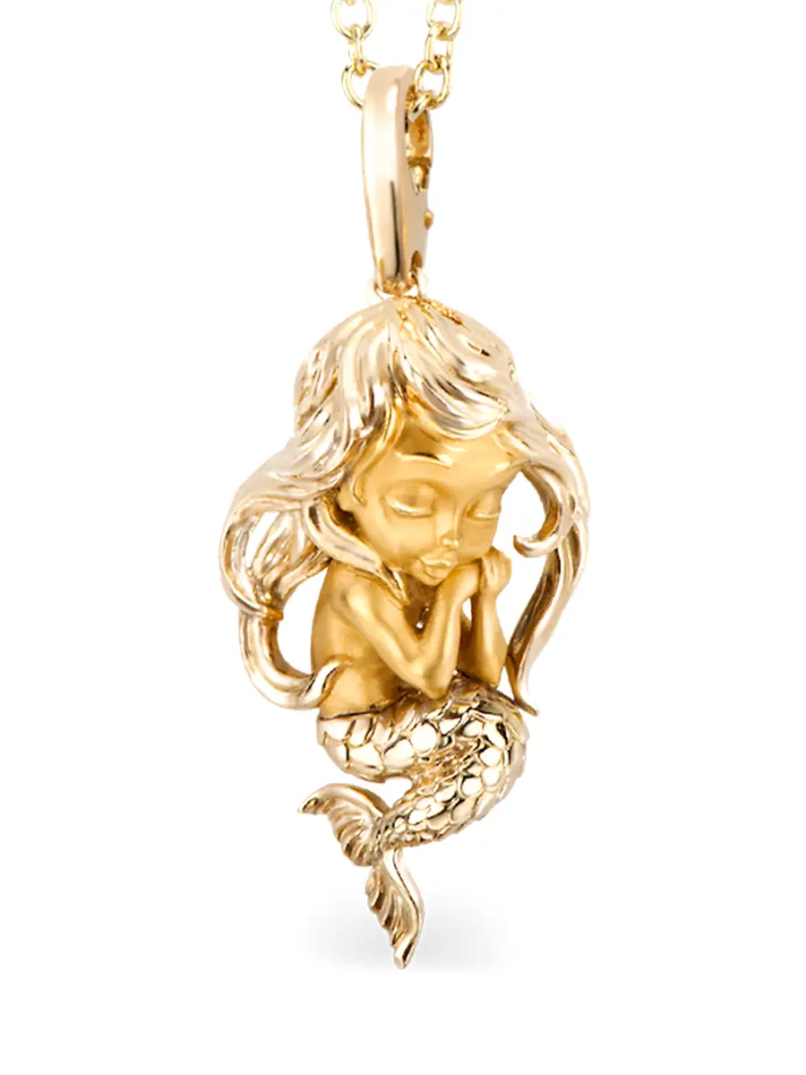 Колье золотое