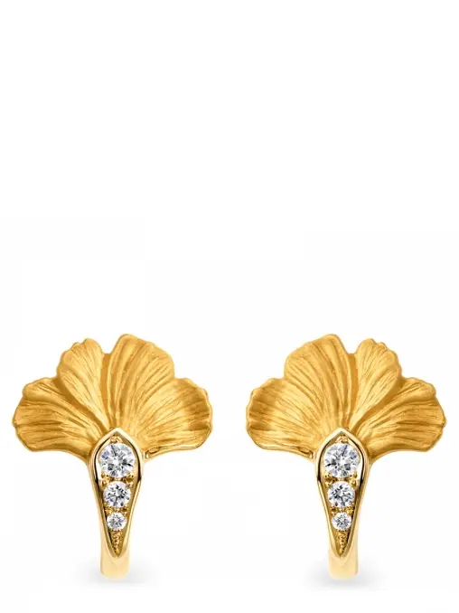 Серьги золотые с бриллиантами CARRERA Y CARRERA