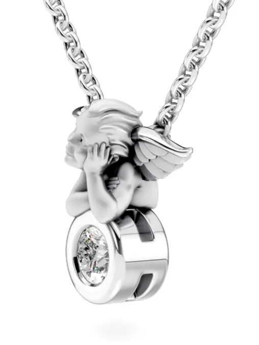 Колье из белого золота с бриллиантами CARRERA Y CARRERA