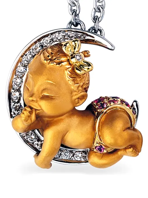 Колье золотое с бриллиантами CARRERA Y CARRERA