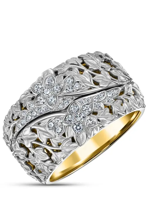 Кольцо золотое с бриллиантами CARRERA Y CARRERA