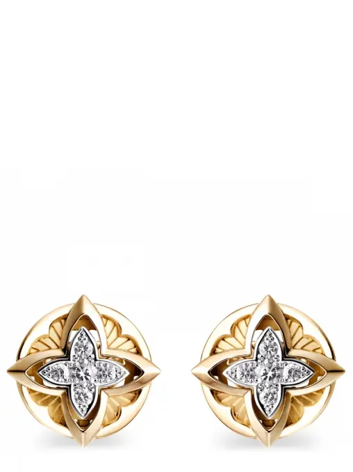 Серьги золотые с бриллиантами CARRERA Y CARRERA