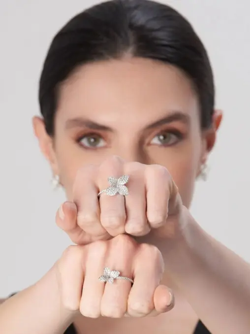 Кольцо золотое с бриллиантами PASQUALE BRUNI