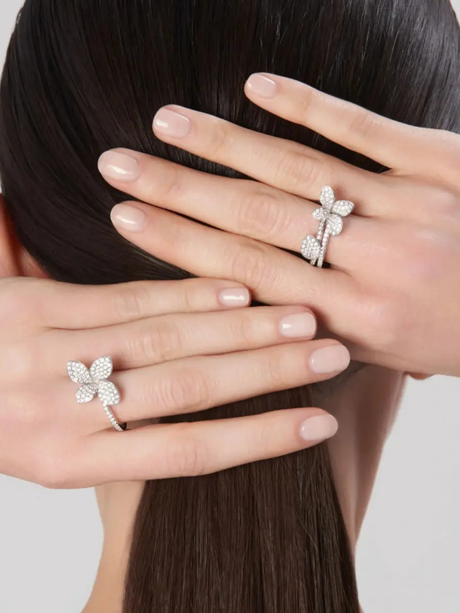 Кольцо золотое с бриллиантами