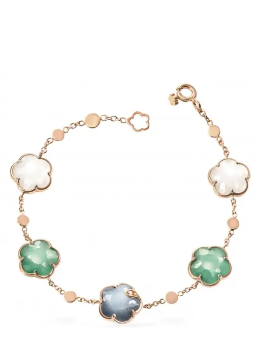 Браслет золотой с камнями PASQUALE BRUNI