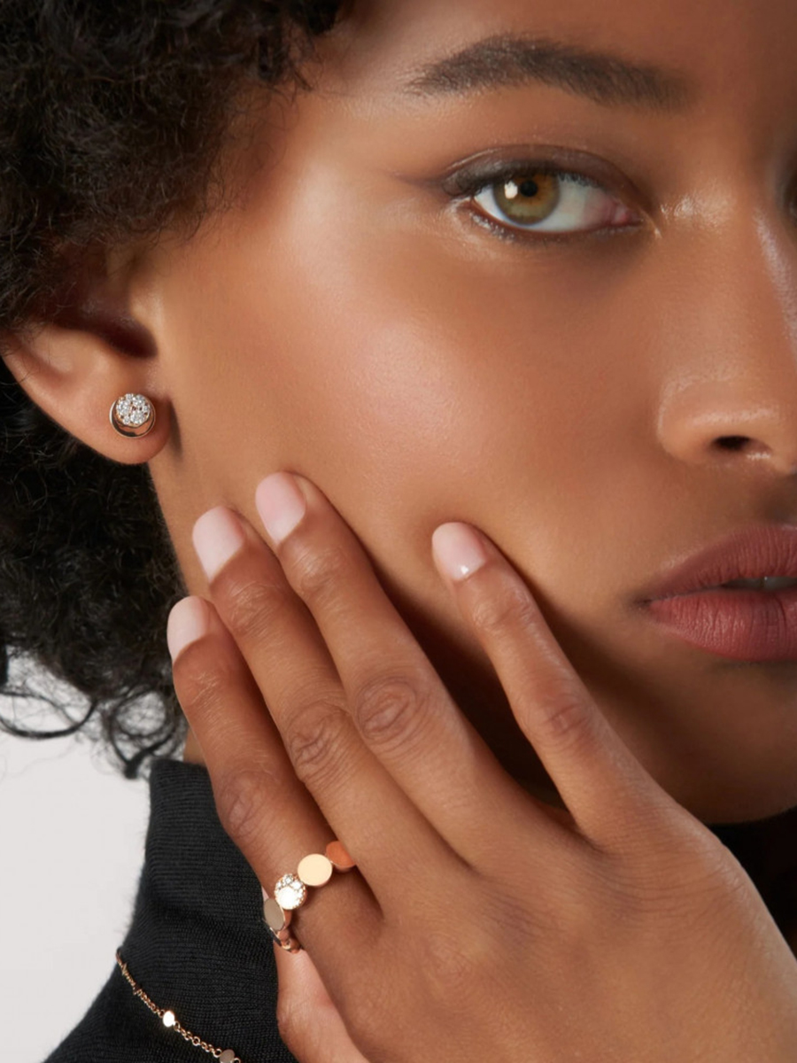 Кольцо золотое с бриллиантами