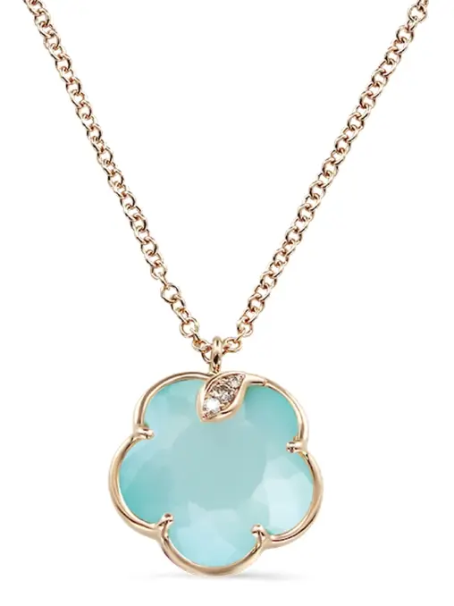 Колье золотое с камнями PASQUALE BRUNI