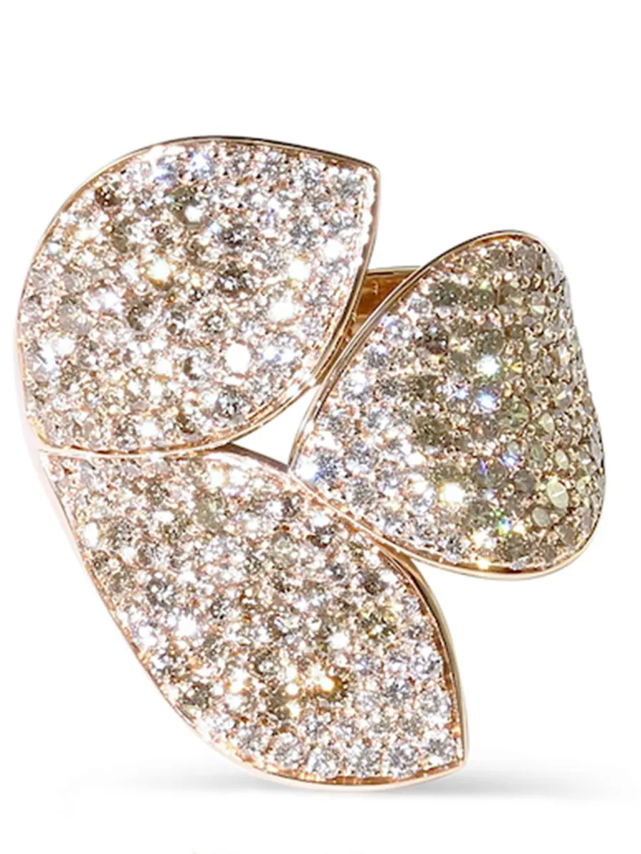 Кольцо золотое с бриллиантами