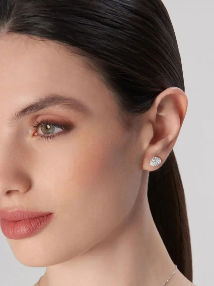 Серьги золотые с бриллиантами