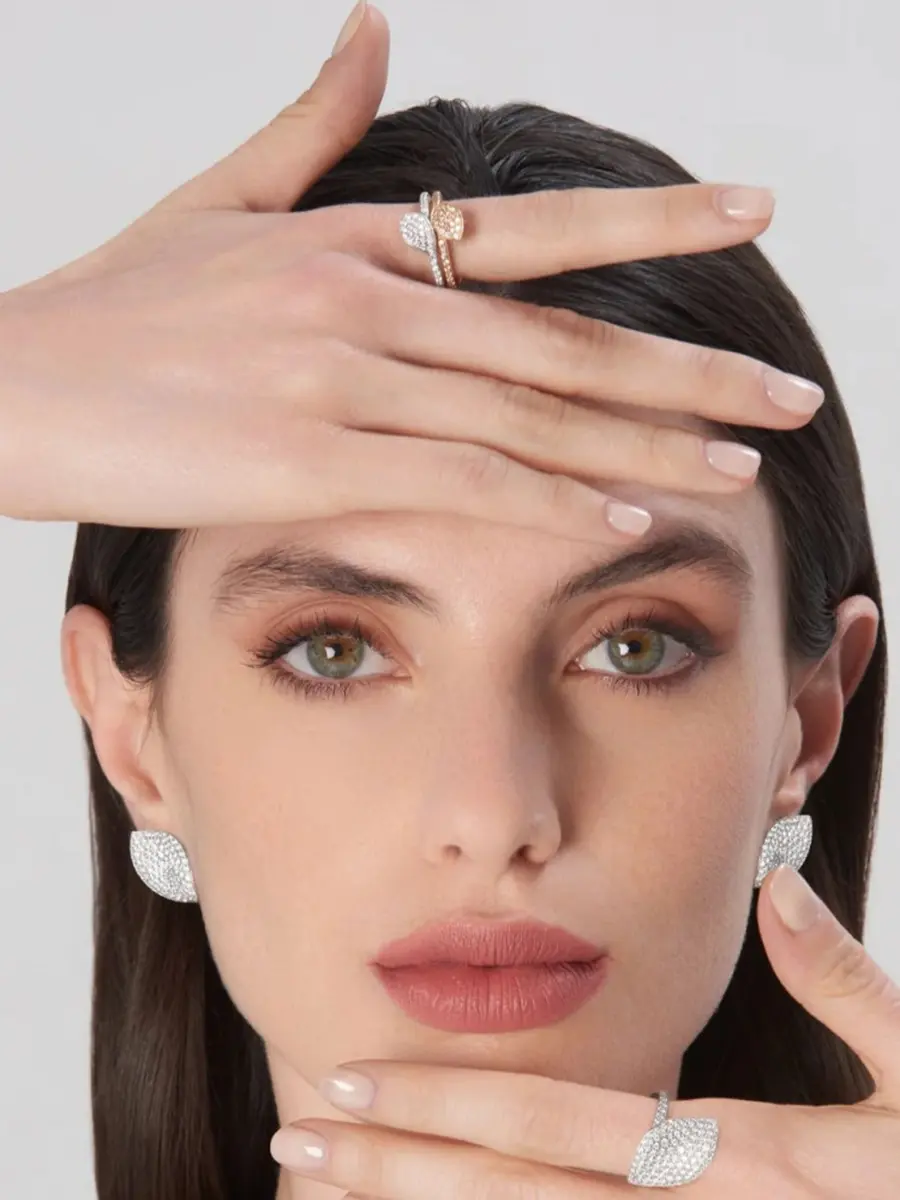 Кольцо золотое с бриллиантами