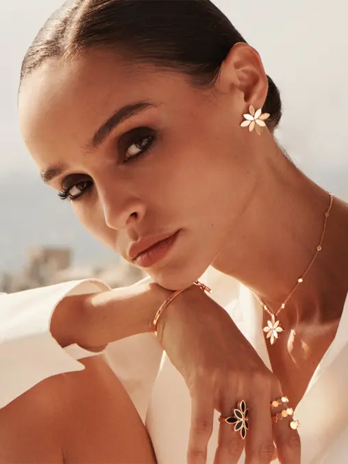 Серьги золотые PASQUALE BRUNI