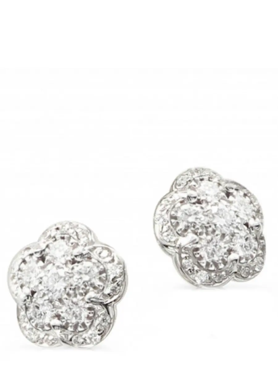 Серьги золотые с бриллиантами