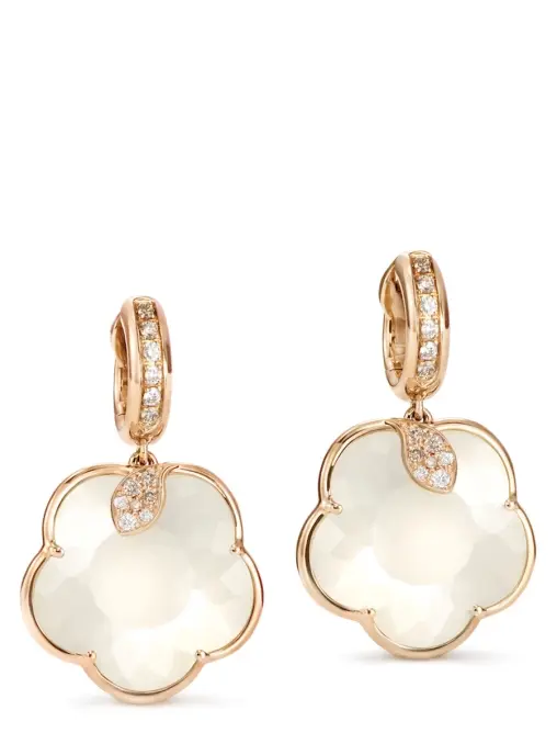 Серьги золотые с камнями PASQUALE BRUNI