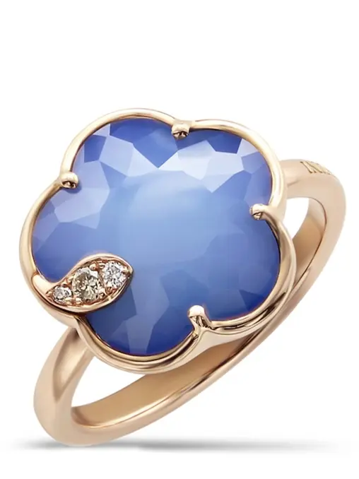 Кольцо золотое с камнями PASQUALE BRUNI