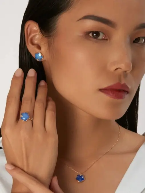 Кольцо золотое с камнями PASQUALE BRUNI