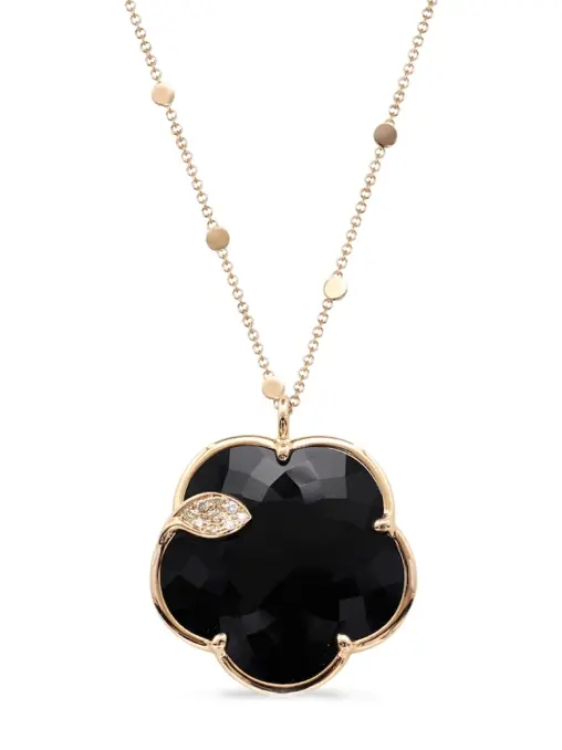 Колье золотое с бриллиантами и ониксом PASQUALE BRUNI