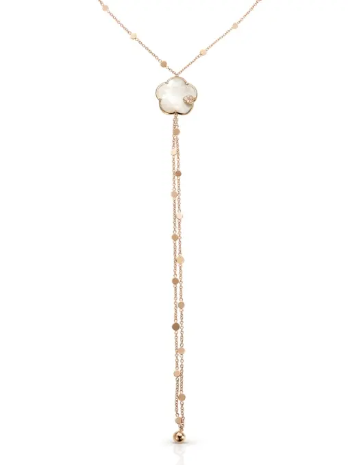 Колье золотое с камнями PASQUALE BRUNI