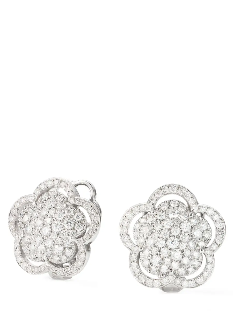 Серьги золотые с бриллиантами