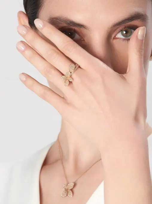 Кольцо золотое с бриллиантами PASQUALE BRUNI