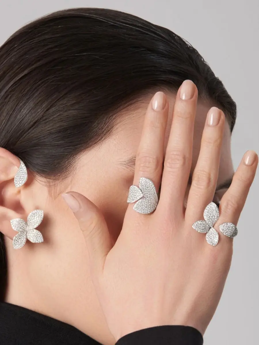 Кольцо золотое с бриллиантами