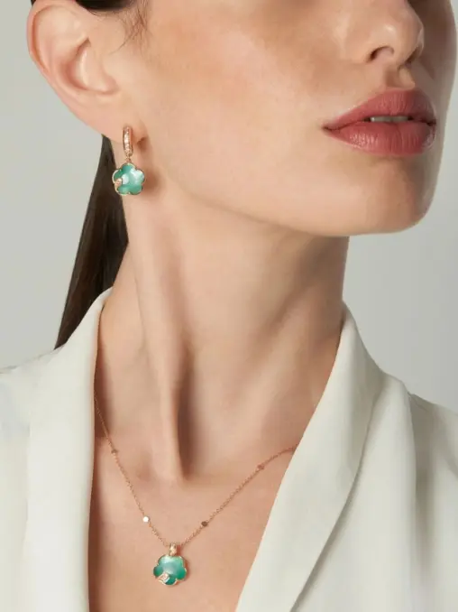 Колье золотое с камнями PASQUALE BRUNI