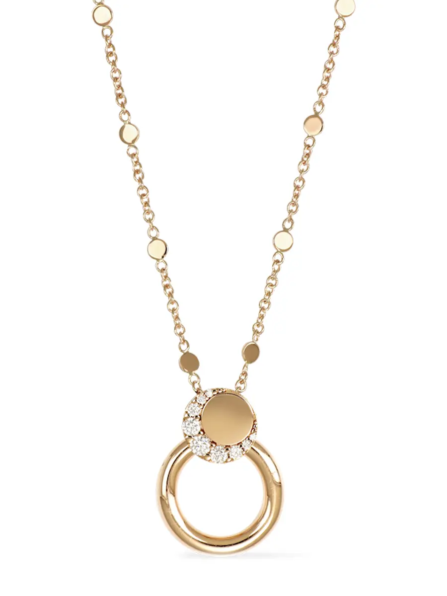 Колье золотое с бриллиантами