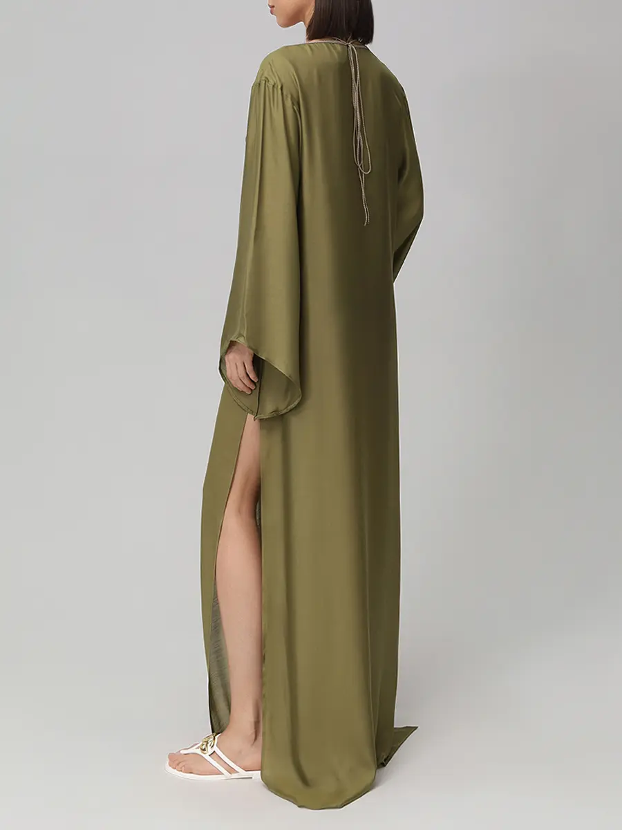 Туника из вискозы и шелка