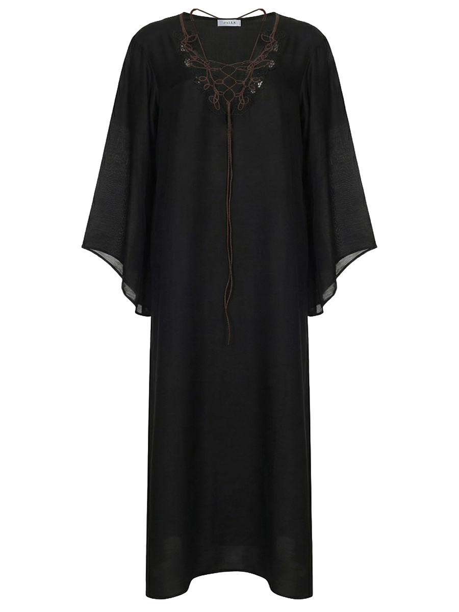 Туника из вискозы и шелка