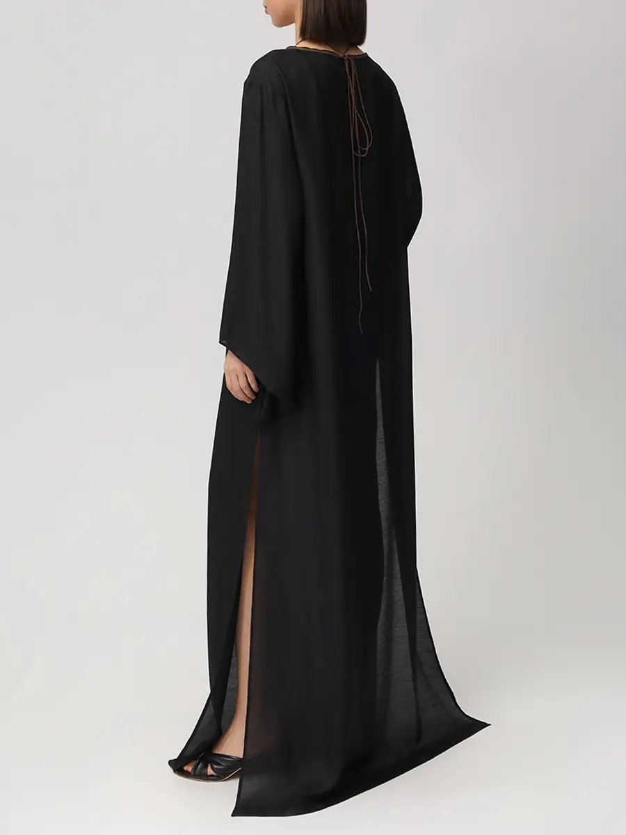 Туника из вискозы и шелка