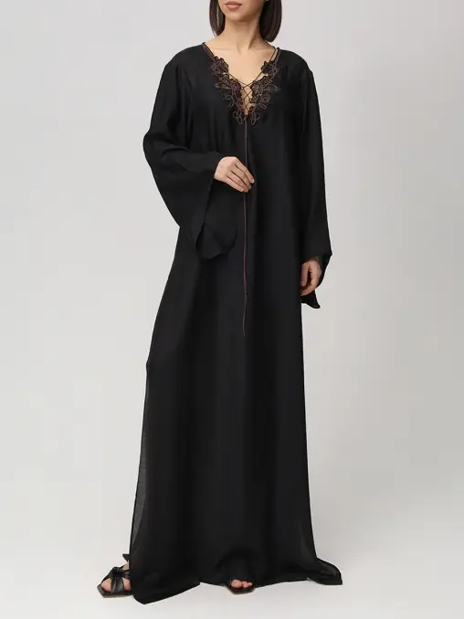 Туника из вискозы и шелка C.ALLA