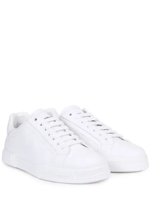 Кеды кожаные Portofino DOLCE & GABBANA