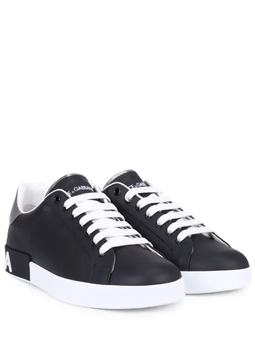 Кеды кожаные Portofino DOLCE & GABBANA