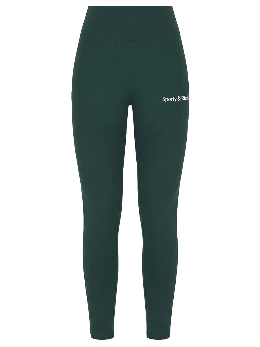 Леггинсы однотонные