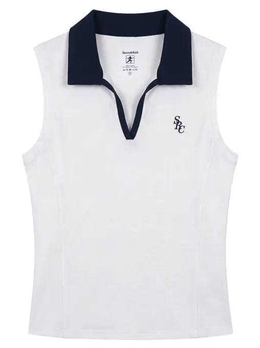 Поло однотонное SPORTY & RICH