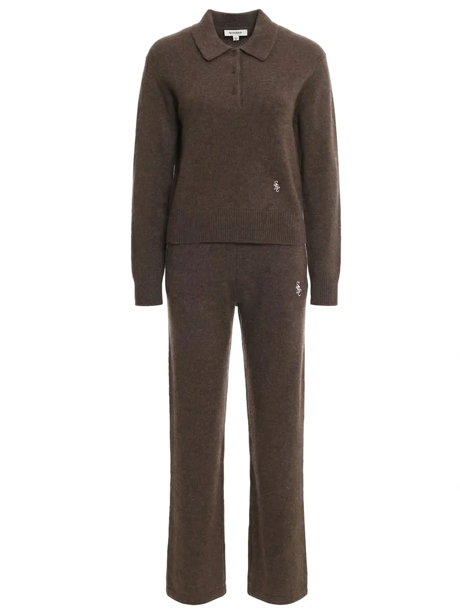 Костюм из кашемира и шерсти